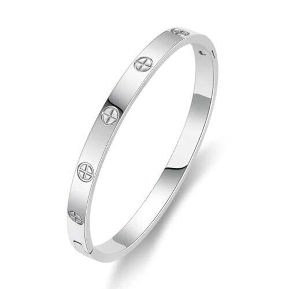 8780 18K Gold-Plated Love Friendship Bracelets Trendy Stainless Steel